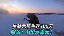《挑战北极生存100天》02：特种兵神仙开局，妹子硬刚五匹狼？