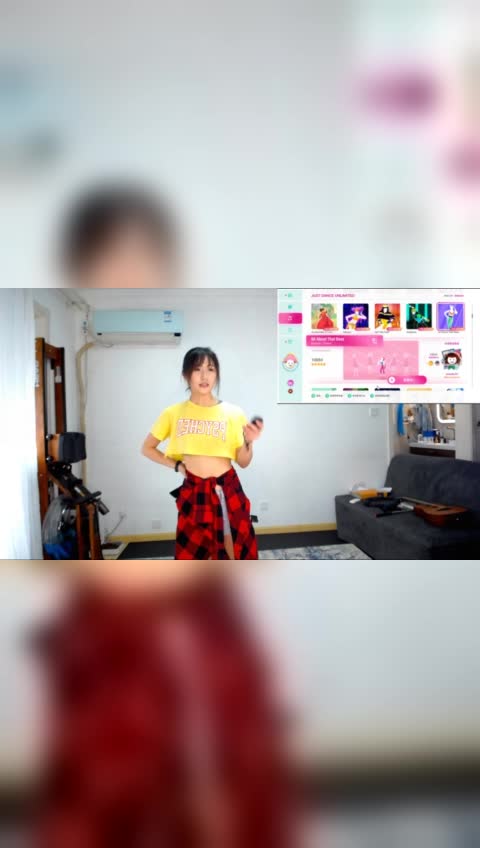 舞力全开中的美女