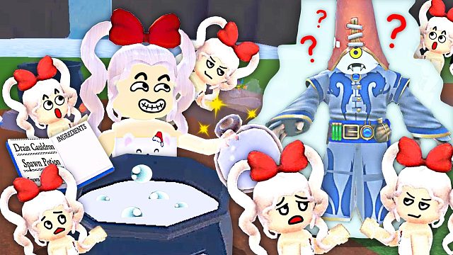 魔药大战 我喝下魔药生出一堆小我，把哥哥冻成了冰块人 小熙解说