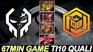 7月2日Ti 10資格賽XCTN對(duì)陣OBNeon打足67分鐘