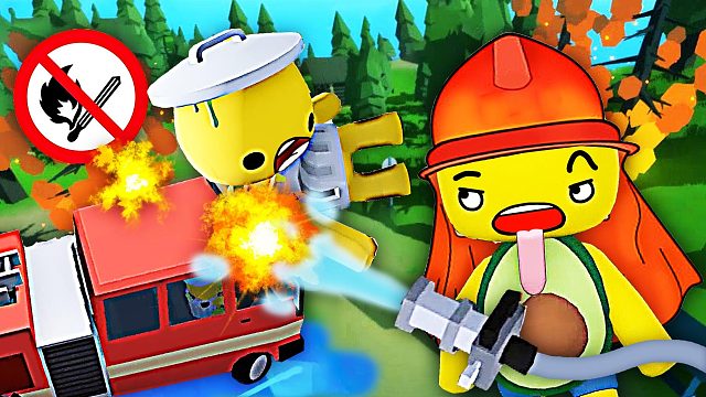 超变小黄人 就算得了肚脐肿大症也要去当消防员救火