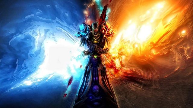 魔兽怀旧-桃花仙单法血色——要想血色带的去，旁边就得有朵绿