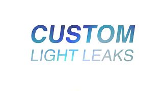 fcpx插件 自定义光源漏光棱形反射光等效果工具 Custom Light Leaks