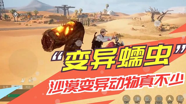 沙漠独有的的变异物种，比人都大的蠕虫蝎子大兵蚁