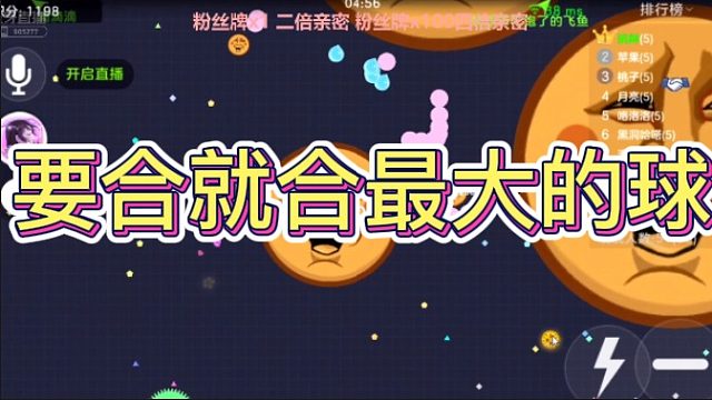 [七七]要合就合最大的球