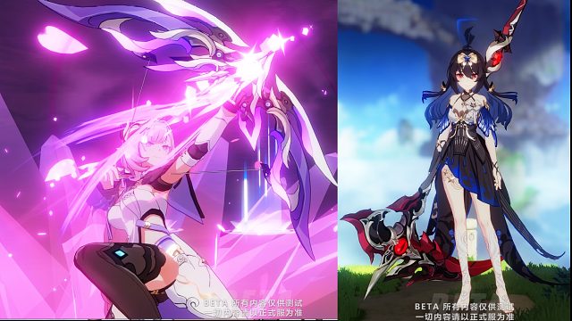 【崩坏3测试服V1】粉色妖精小姐姐登场 奶昔皮肤 新超限武器