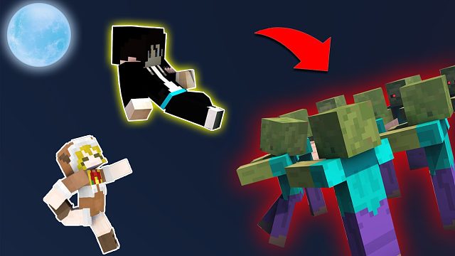 【木鱼】我的世界：木鱼小铃铛扮演救世主，拯救被僵丝占领的城市！