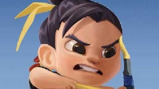 和小麦双排的一局