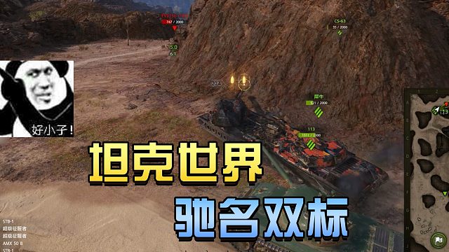 坦克世界：驰名“双标”还得看我老骚#高能时刻#