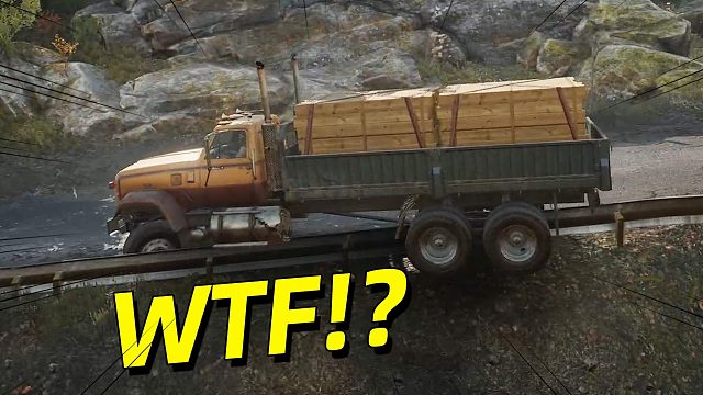 疯掉的卡车司机！