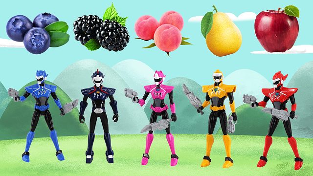 迷你特工队在挑吃水果，一起来认识吧