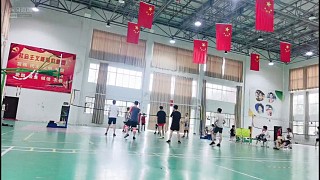 光腳排球VS蓮都少年排球蔡爺跳飄八連發(fā)