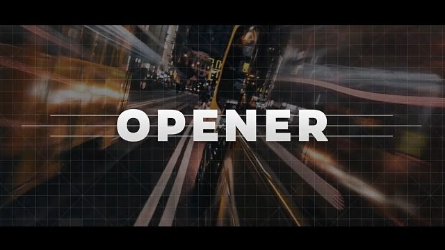 fcpx插件 通用简约大标题视频背景片头模板 Logo Reveal Strips Opener