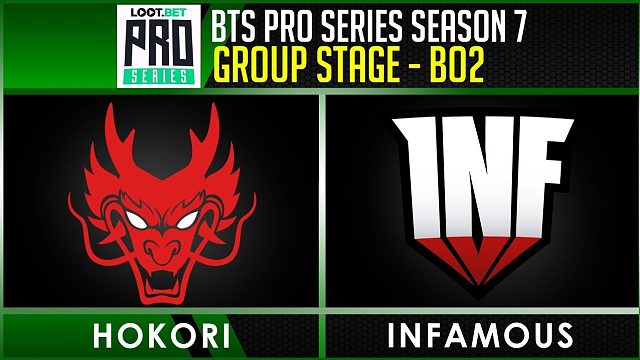 【Astral解说】BTS美洲职业联赛S7小组赛 Hokori vs Infamous BO2#1