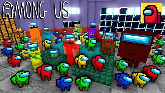 我的世界动画：100冒名顶替者玩狼人杀，怪物学员真是太难了！