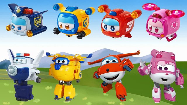 迷你超级飞侠诞生了，选择一辆喜欢的工程车吧