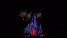 迪士尼烟火秀