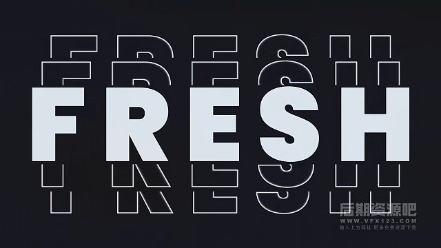 fcpx插件 节奏卡点大标题图文展示片头模板 支持M1 Typography Opener