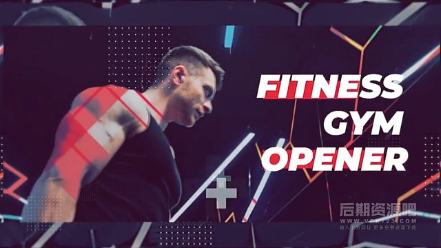fcpx插件 体育运动健身活动促销宣传图文片头模板 Fitness Gym Promo