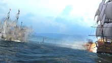 《Naval Action海軍行動(dòng)》18世紀(jì)風(fēng)帆大海戰(zhàn) 大漢NA艦隊(duì)Santa Domingo阻擊戰(zhàn)