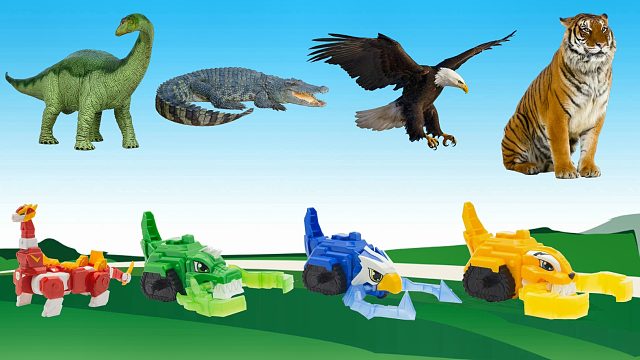 猛兽战警到了，一起来学习颜色和动物吧