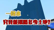 悟空說游：一格水究竟能灌溉多少土地？數(shù)學(xué)不好MC都玩不了！
