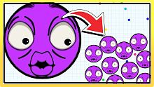 大圈圈吃小圈圈??！到底哪個才是我孩子?。?？｜agar.io