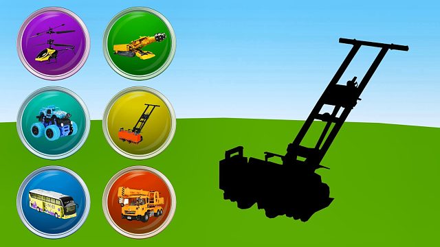 认识混凝土凿毛机，掘进机，吊车等工程车