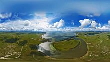 试着转动手机，有惊喜！呼伦贝尔位于内蒙古自治区东北部，以境内呼伦湖和贝尔湖得名。这里有美丽的草原和广