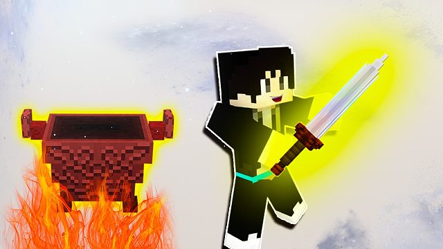 【木鱼】我的世界：木鱼炼制逆天级的法宝五行剑，传说它有着等同耐久的恐怖伤hai！