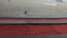 七月份，青島冰雹