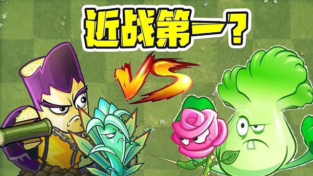 植物大战僵尸：评选近战植物！它们大招能消灭100个僵尸？
