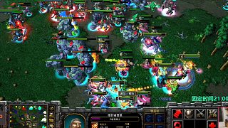 魔獸爭(zhēng)霸4v4 迷你中歐(TOD隊(duì))對(duì)抗賽-2 Yumiko人族視角