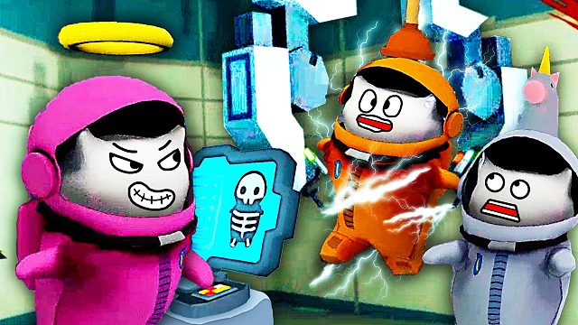 大嘴怪among us 当我们3个都感染成大嘴怪，船员够吃吗？小熙解说