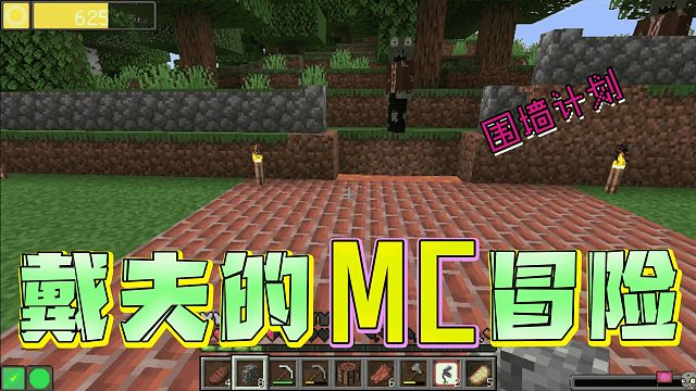 戴夫的MC冒险第二十一期！铜墙铁壁围墙计划启动！