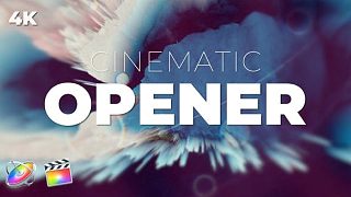 fcpx插件 史诗震撼3D效果电影预告片开场模板 Cinematic Opener