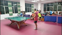 钟教VS伟哥(受让2分)②火热乒乓球