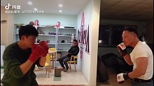 日常训练拳击
