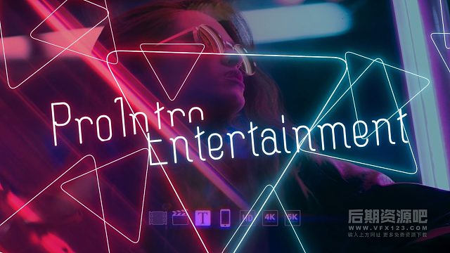 fcpx插件 30组魅力激情娱乐聚会Party标题片头开场 ProIntro Entertainme