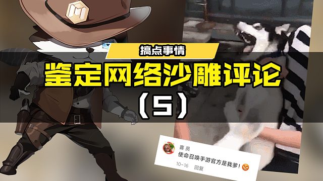 #使命召唤手游 鉴定网络沙雕评论（5）