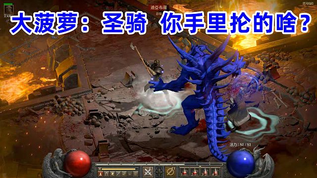 暗黑破坏神2，大菠萝：这场面我真没见过