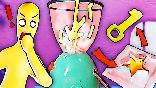 泥人搅拌机 我太馋了只能把橡皮泥搅拌成奶昔喝啦！小熙解说