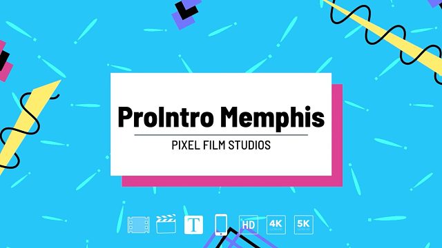 fcpx插件 30组孟菲斯风格介绍性标题模板 支持M1 ProIntro Memphis