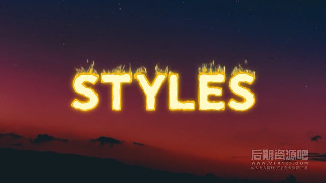 fcpx插件 17组时尚炫酷文字特效预设 火焰立体等 支持M1 Text Stylizations