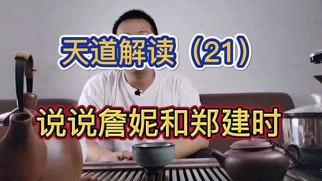赵小楼《天道》《遥远的救世主》解读（21）说说詹妮和郑建时