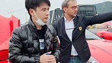 数百台法拉利齐聚场面壮观 大晶哥出席超跑嘉年华 #星秀爆料站#
