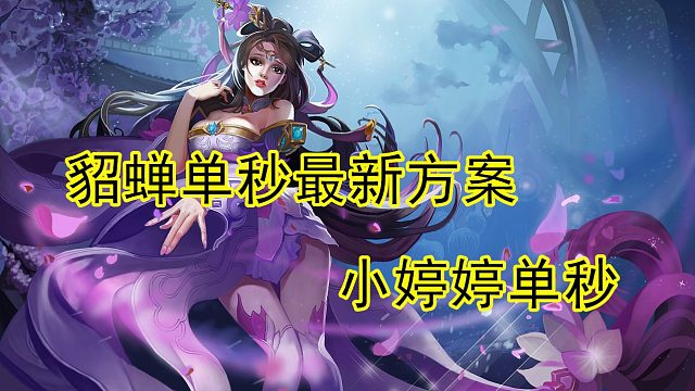 小婷婷貂蝉单秒新方案01