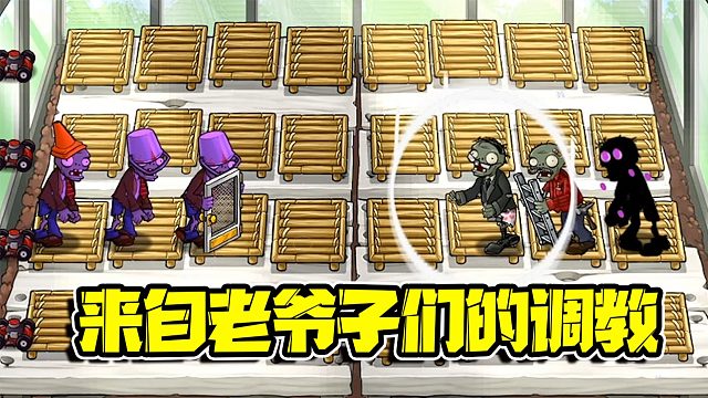 植物大战僵尸：对付目中无人的小年轻就应该出手教训一下！