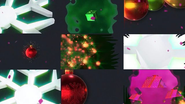 fcpx插件 11组圣诞节新年节日过渡转场 支持M1 Christmas Transitions