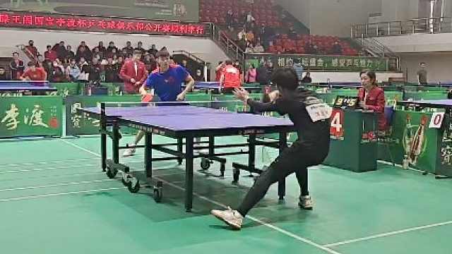 刘小龙vs汪庭印（南昌市“国宝李渡杯”乒乓球俱乐部公开赛）